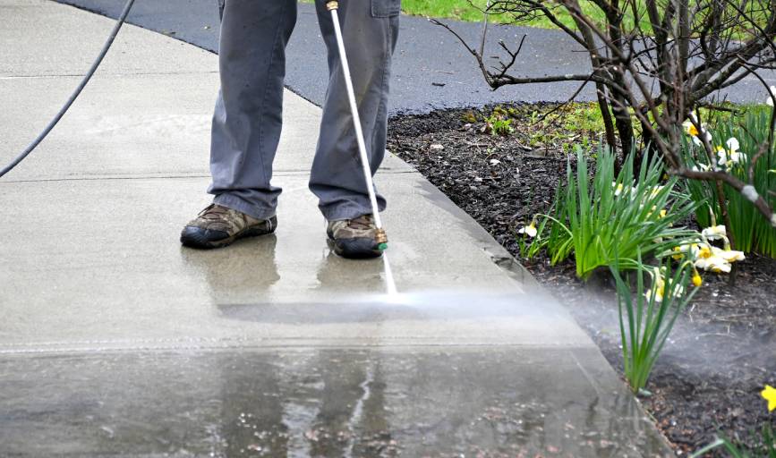 Sidewalk Cleaning